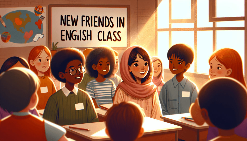 New Friends in English Class